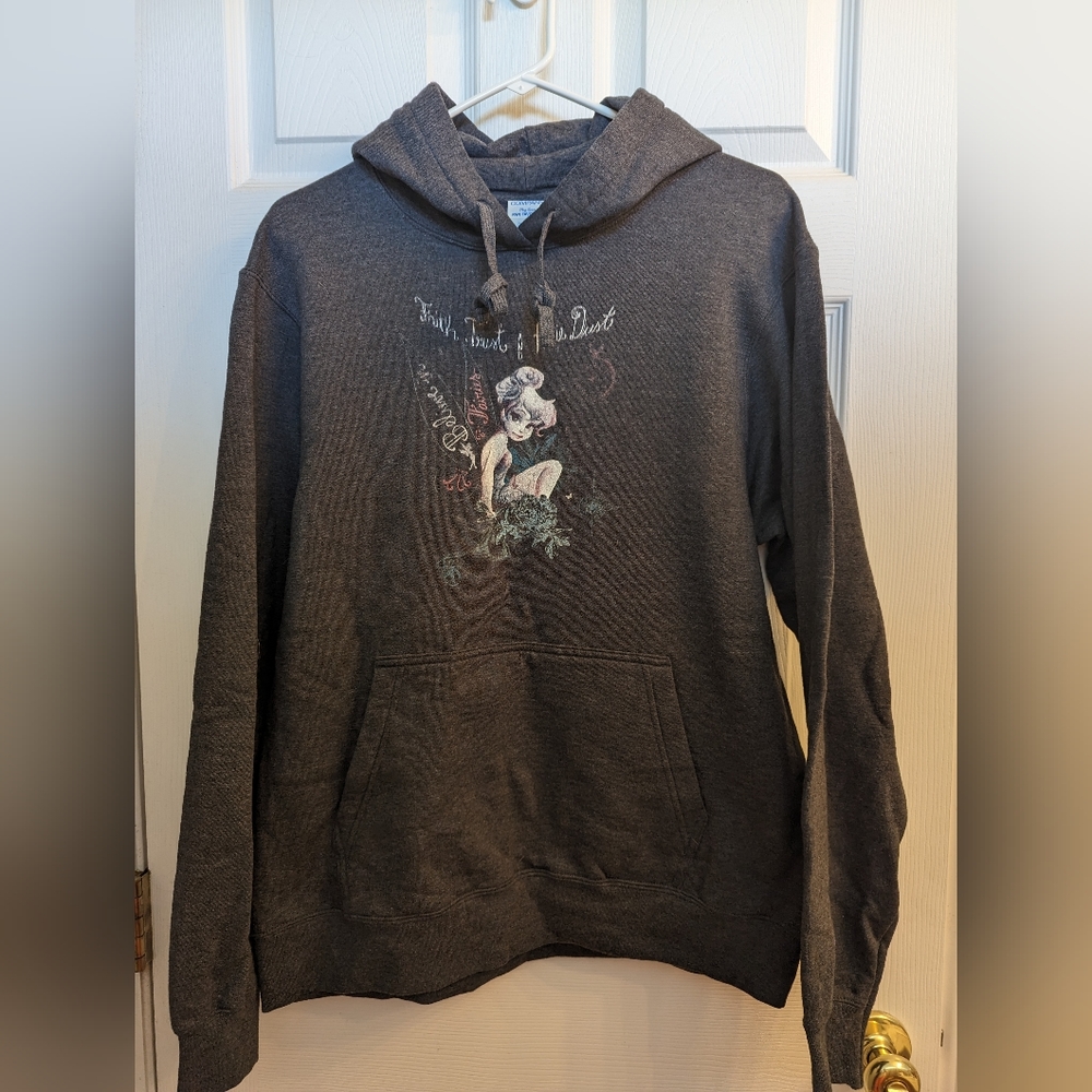 Disney Tinkerbell hoodie - gray, medium